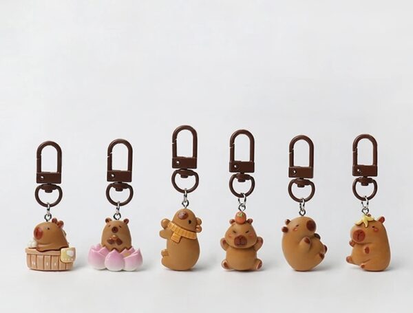 Capybara Keychains
