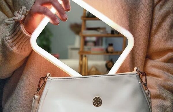 Rotating LED Cosmetic Mirror - Image 6