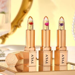 TVLV Crystal Jelly Flower Lipstick