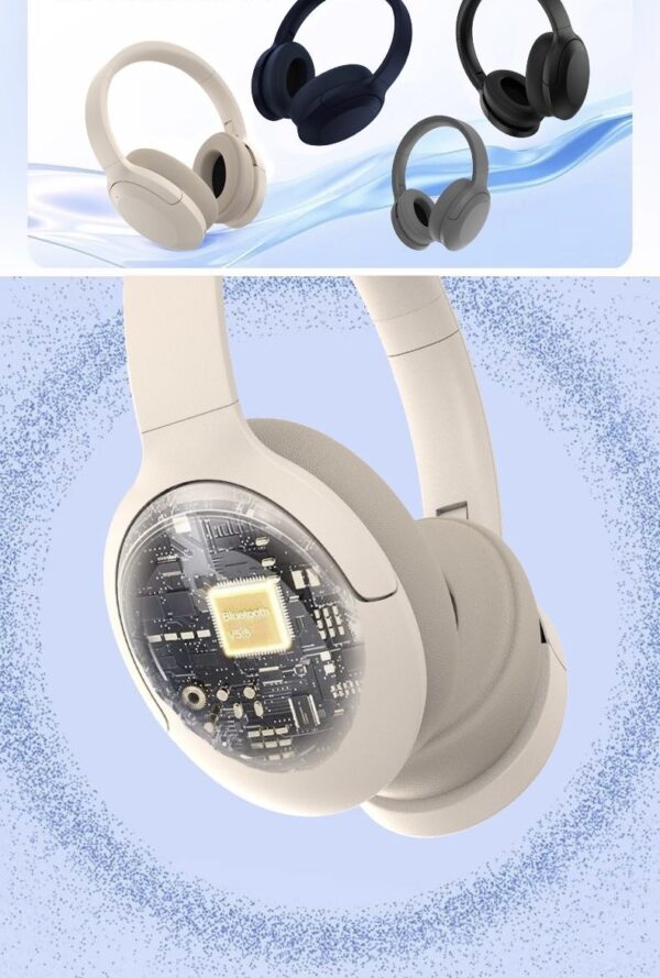 New P3965ANC Active Noise Cancellation (Wireless  Bluetooth) Headset - Image 3