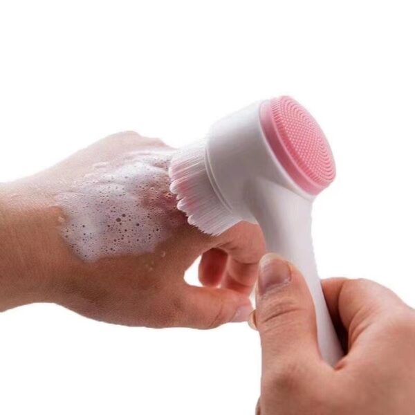 3D Double Sided Silicone Face Cleanser Brush - Image 3