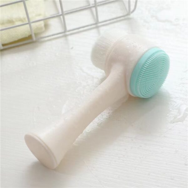 3D Double Sided Silicone Face Cleanser Brush - Image 5