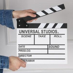 Universal Studios Film Clapboard Decoration