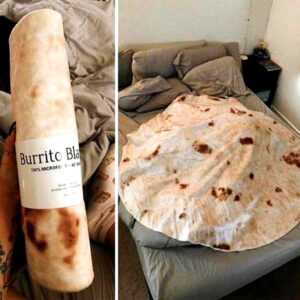 Burrito Blanket - Wrap Yourself in Warmth and Fun!