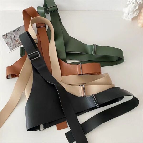 Women's Leather Cummerbund - Image 2