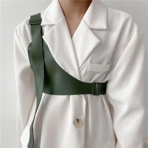 Women's Leather Cummerbund - Image 5