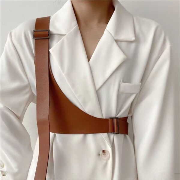 Women's Leather Cummerbund