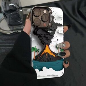 Volcano Eruption Phone Case