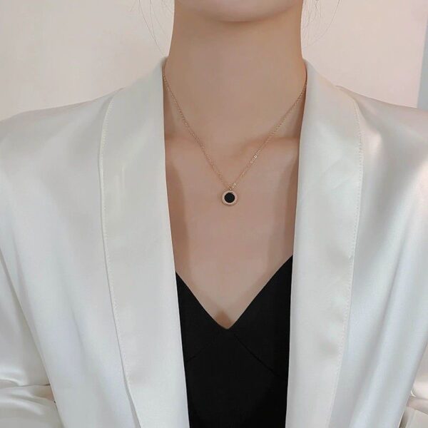 Gold-Tone Pendant Necklace - Image 2