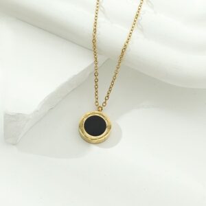Gold-Tone Pendant Necklace