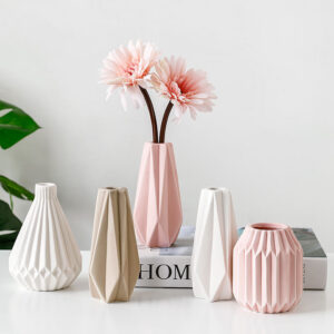 Textured Ceramic Vases