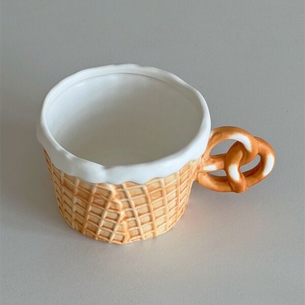 Ceramic Waffle Cone Mug - Image 7