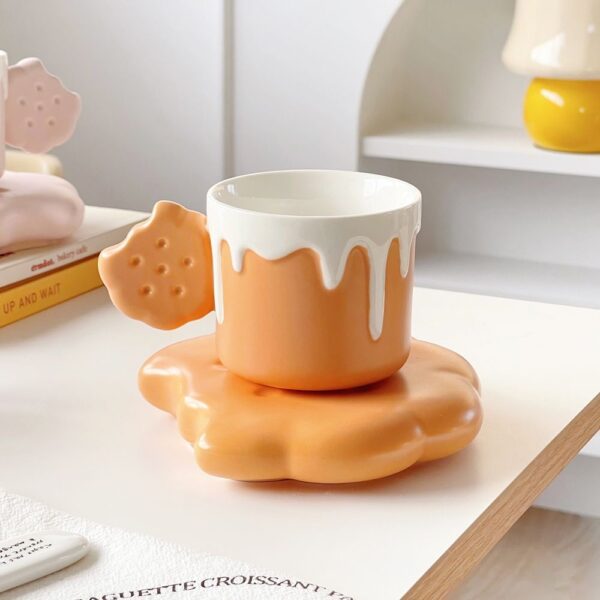 Ceramic Biscuit Coffee Mug