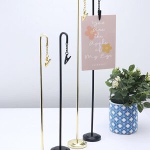 Elegant Metal Photo/Card Holders