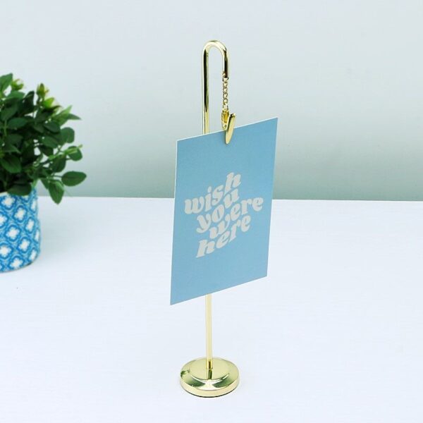 Elegant Metal Photo/Card Holders - Image 2