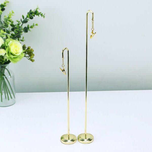 Elegant Metal Photo/Card Holders - Image 9