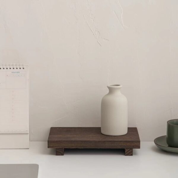 Rustic Wooden Display Stand - Image 7