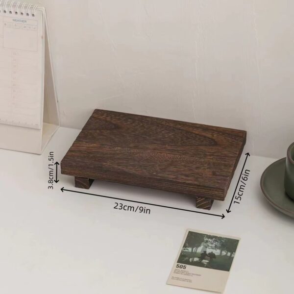 Rustic Wooden Display Stand - Image 9