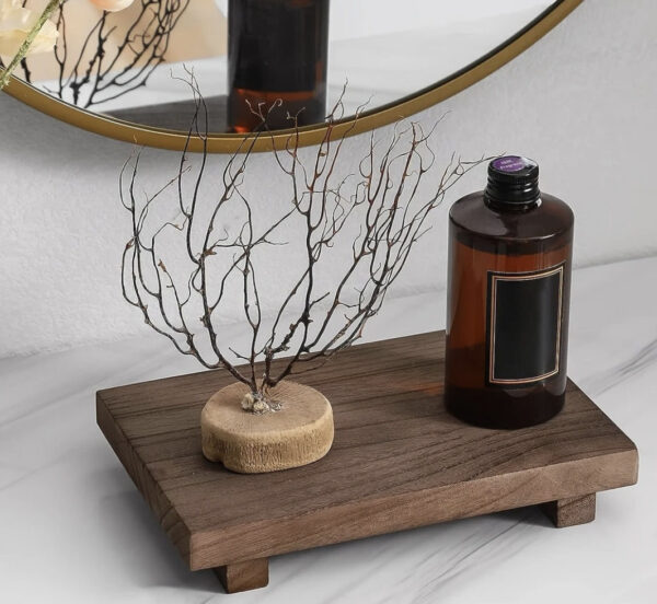 Rustic Wooden Display Stand