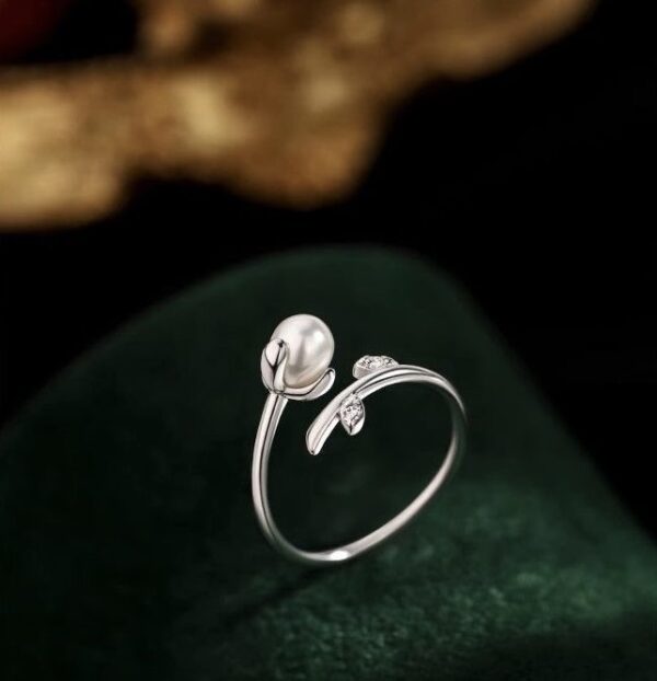 Blossoming Pearl Ring - Image 3