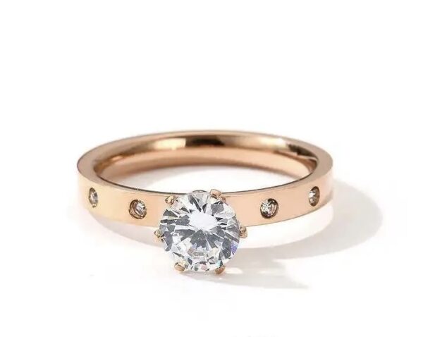 A Sparkle - Solitaire Ring - Image 2