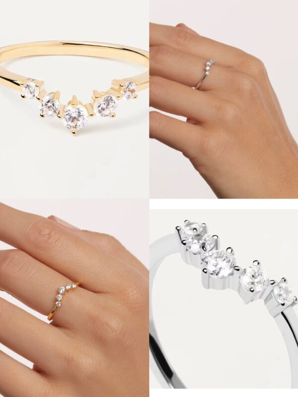 Chevron Sparkle Ring - Image 2