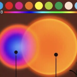 Sunset Sphere Lamp