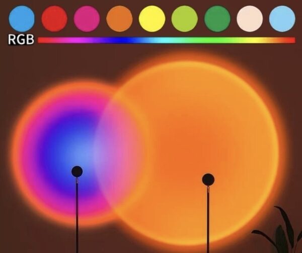 Sunset Sphere Lamp
