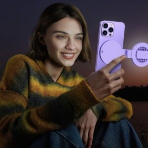 Clip-On Ring Light with Phone Holder
