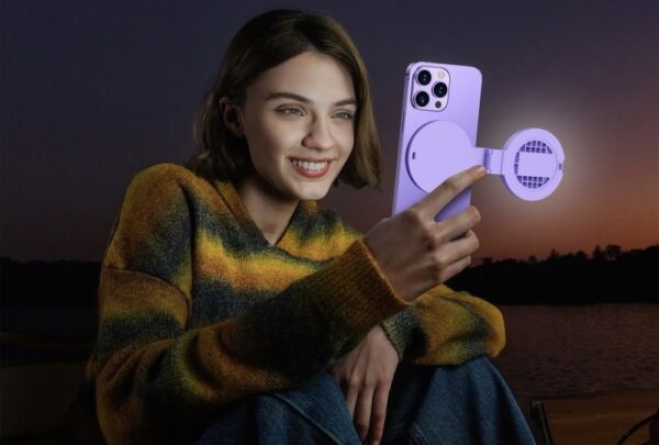 Clip-On Ring Light with Phone Holder