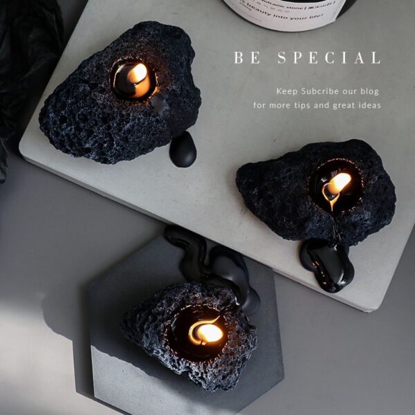 Stone Meteorite Candles - Image 3