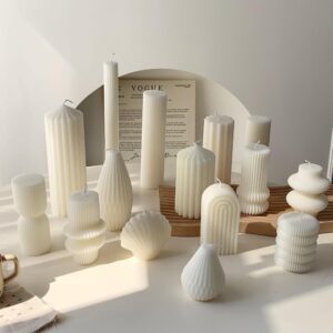 Assorted Sculptural Candle